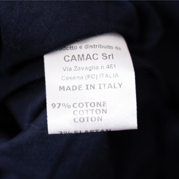 Vivetta Navy Tea Dress Floral Crochet Embroidery A-Line S SZ 8 US MSRP $1105 - Picture 6 of 7